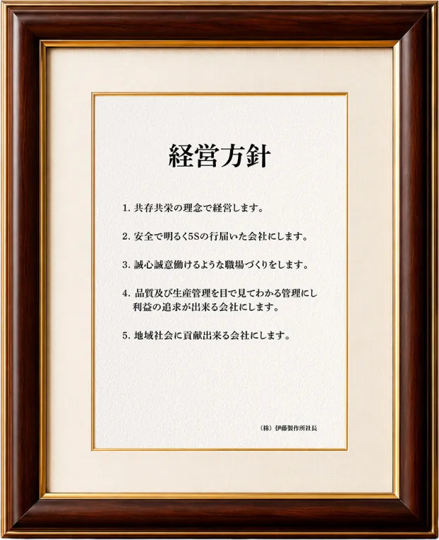経営方針